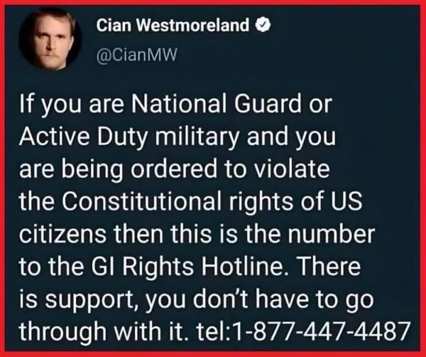 GI Rights Hotline, 1-877-447-4487